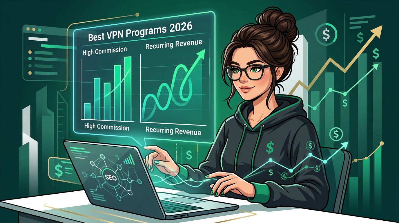 Best Vpn Affiliate Programs 2026 High Commission Recurring - Affiliate Marketing Girl guide thumbnail